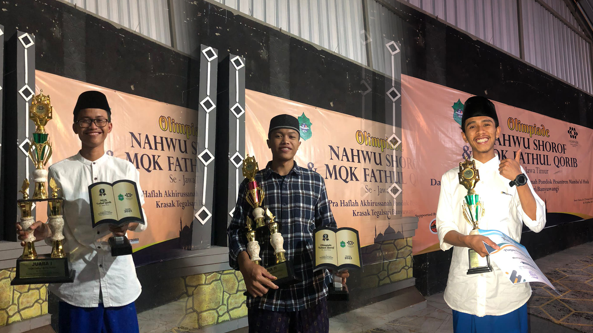 Juara Musabaqah Qira’atil Kutub dan Olimpiade Nahwu Shorof